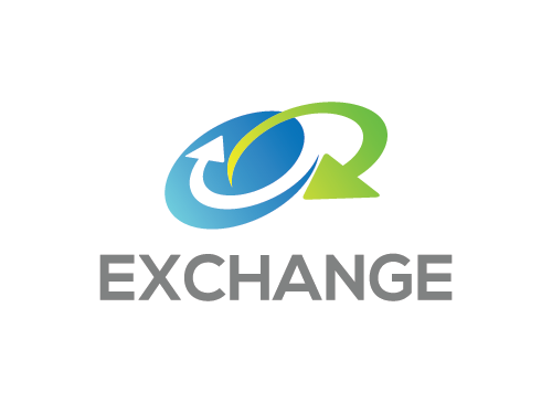 Pfeil, Austausch, Daten, Finanzen, Investitionen, Geld, Wechselkurs, Whrung, Logo
