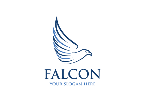 , Vogel, Flgel, Bird, Adler, Falke, Habicht Logo
