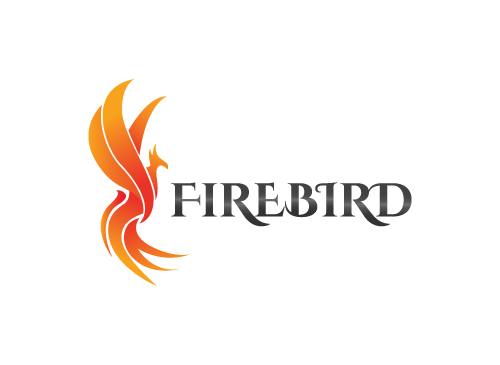 , Vogel, Phnix, Flgel, Phoenix, Kreis, Feuer, Feuervogel Logo