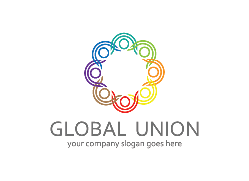 Gruppe, Menschen, Logo