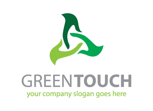 Natur, Grn, Hand, Recycling, Logo