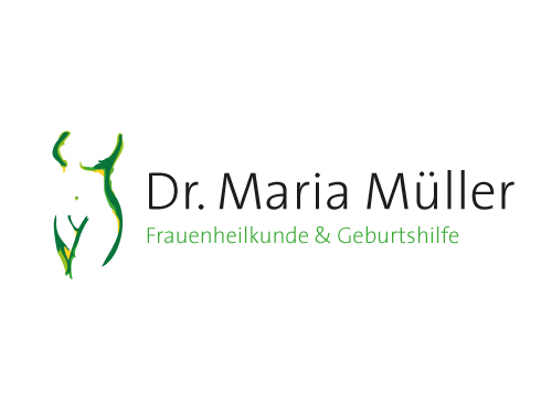 Knstlerisches Logo fr Frauenarzt-Praxis