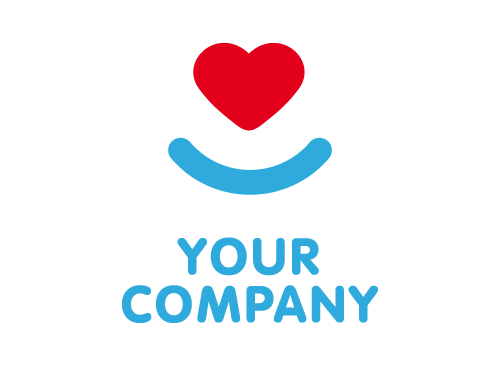 Herz Smile Liebe Glck Partnerschaft Logo
