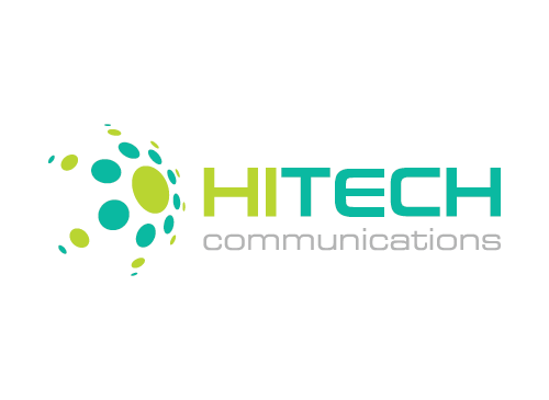 High-Tech, Technologie, Kommunikation, Internet, Software Logo