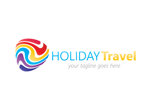 Tourismus, Reisen, Urlaub, Ferien, Logo