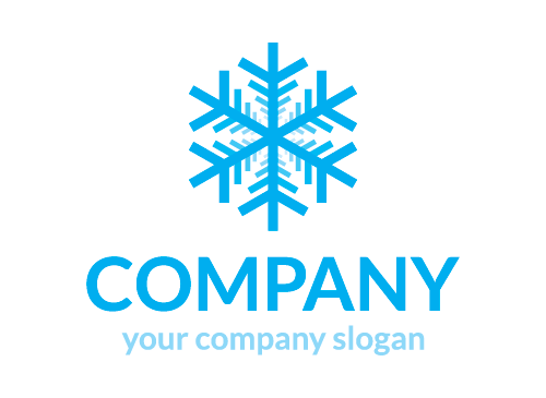 Eis, Klima, Klte, blau,  Energie, Schneeflocke Logo