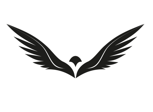 , Zeichen, Signet, Logo, Flgel, Adler, Falke, Eagle, Falcon, Hawk, Wings