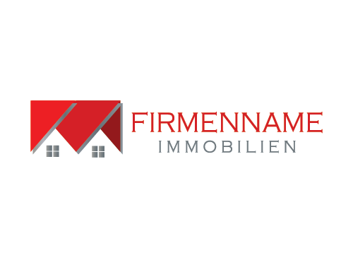 Immobilien, Architektur, Bauwesen, Makler, Hause, Logo