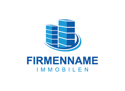 Immobilien Logo, Grundstcke , Architektur, Bau