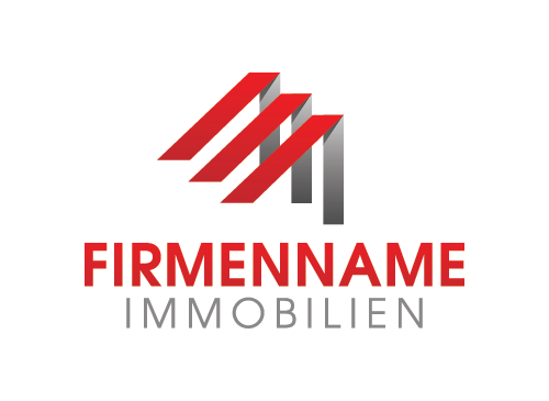 Immobilien, Architektur, Bau, Gebude Logo