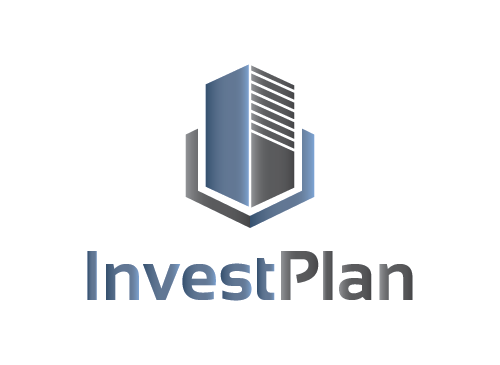 Investitionen, Geld, Bank, Finanzgesellschaft, Management, Bau, Logo