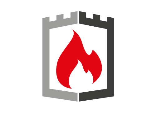 ��, Heizung, Kamin, Energie, Klempner, Feuer, Flamme, Brandschutz, Logo