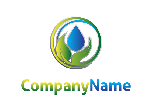 Logo, Wasser, Blatt, Grn, Hand, natur, erhaltung, Kosmetik