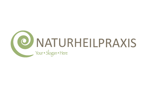 Spirale als Logo fr Heilpraktiker, alternative Medizin, ...  oder beliebige Firma