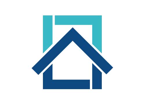 ��, Haus, Logo, Immobilie, Abstrakt