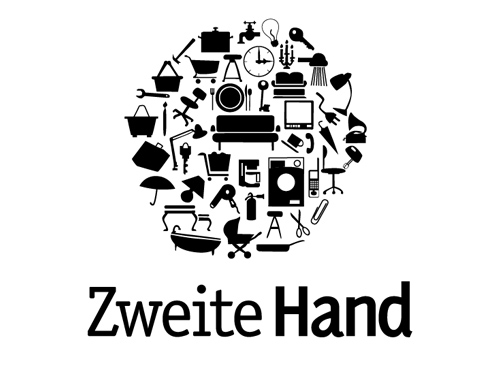 Shopping Logo - Second Hand "Zweite Hand"