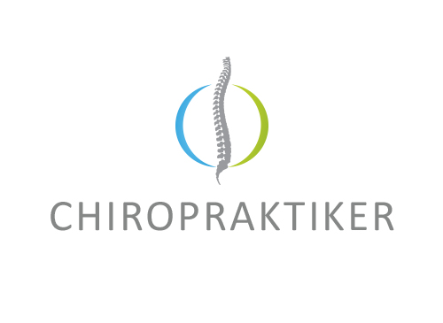 Zeichen, Signet, Logo, orthopde, chiropraktiker, physiotherapie, osteopathie