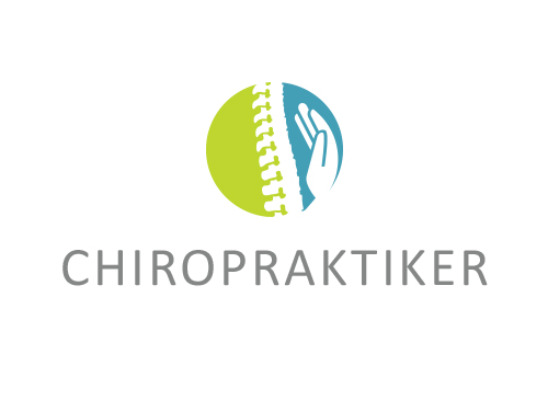 , Zeichen, Signet, Logo, orthopde, chiropraktiker, physiotherapie, osteopathie