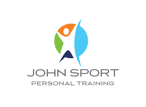 , Zeichen, Signet, Logo, Personal Training, Coaching