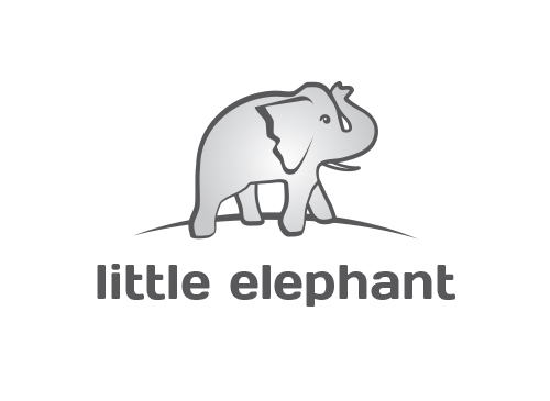Zeichen, Signet, Logo, Elephant, Elefant