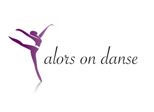 Zeichen, Signet, Logo, Frau, Tanz, Sport, Yoga, Wellness