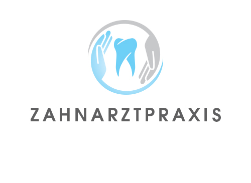 , Zhne, Zahnrzte, Zahnarztpraxis, Logo, Zahn, Hnde, Dentalhygiene