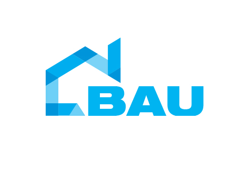 Zeichen, Signet, Logo, Haus, Bau, Immobilie, Dach 