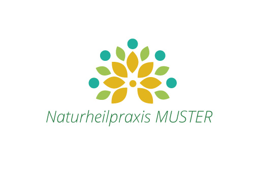 Logo fr den medizinischen Bereich, Wellness- und Kosmetik, Heilpraktiker, Praxis