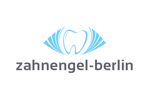 Zhne, Zahnrzte, Zahnarztpraxis, Logo, Zahn, Flgel