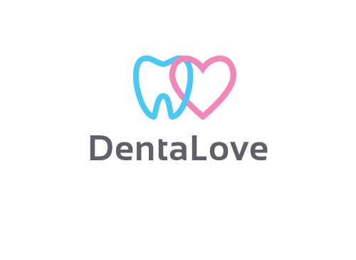 , Zahnrzte, Zahnarztpraxis, Logo, Zahn, Herz