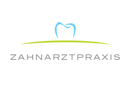 Zhne, Zahnrzte, Zahnarztpraxis, Logo Zahn, dental