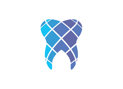Zhne, Zahnrzte, Zahnarztpraxis, Logo Zahn, Segmente