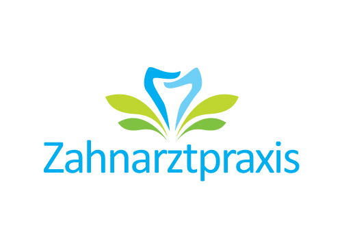 Zhne, Logo, Zahnarztpraxis, Zahn, Bltter