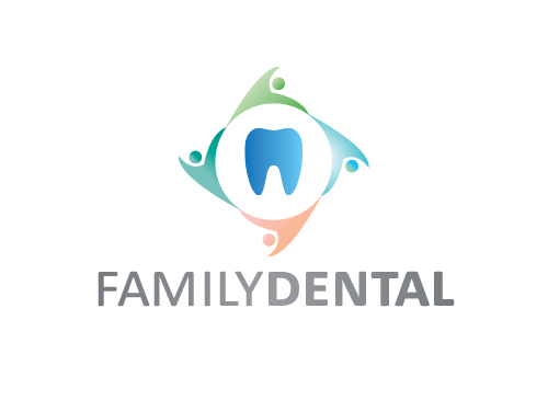Zhne, Zahnrzte, Zahnarztpraxis, Logo, Zahn, Familie