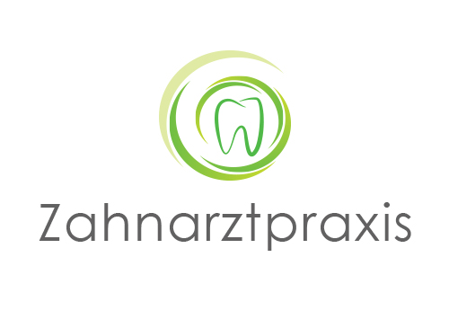 Zhne, Zahnrzte, Zahnarztpraxis, Logo, Zahnarztpraxis, Zahn, Spirale