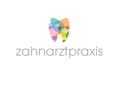 Zhne, Zahnrzte, Zahnarztpraxis, Logo Zahn, Kugeln