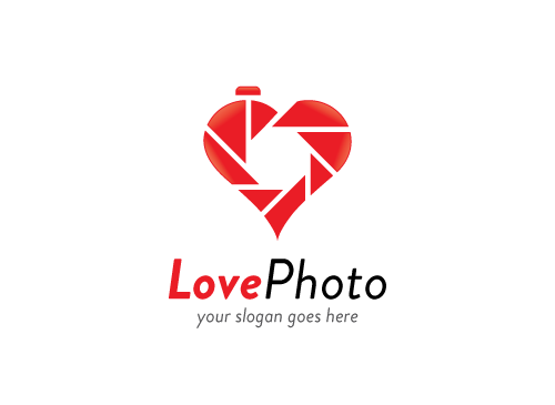 , Herz, Verschluss, Camera, Liebe, Shutter, Lens, Objektiv, Hochzeit, rot Logo
