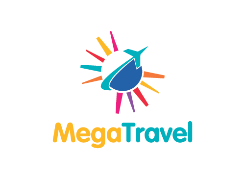 Tourismus Logo, Reisen Logo, Urlaub Logo