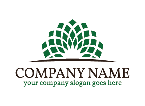 Logo natur, grn, Garten, Baum, Blumen, Samen, Bio, Plantage