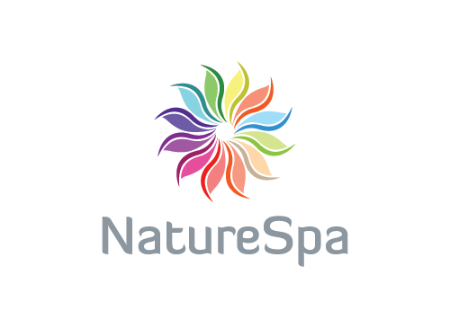Blume Logo, Massage, Spa Salon, Kosmetik, Schnheit, Duft