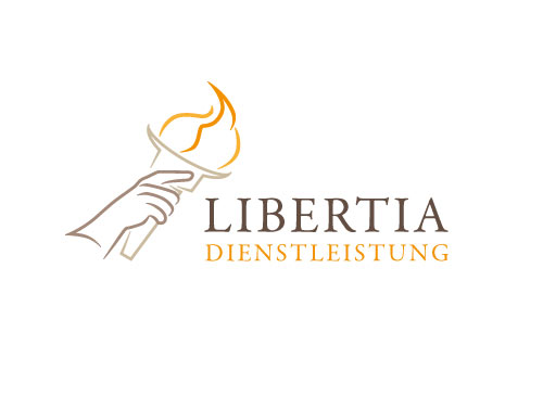 Logo mit Fackel der Freiheitsstatue