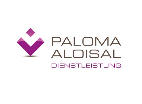 Logo mit 2 eckigen Elementen