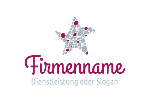 Logo mit Stern fr Coaching, Personalsuche,...