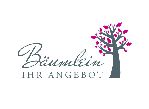 Logo mit Baum / Eiche