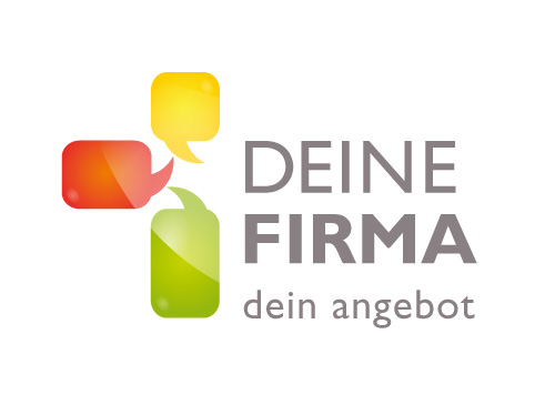 Logo mit Sprechblasen fr Kommunikation, Coaching,...