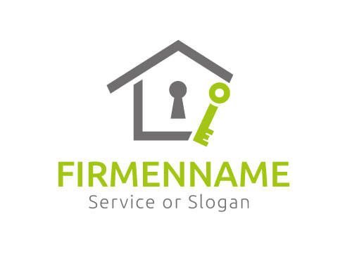 Logo fr Immobilienmakler, Immobilien-Management,...