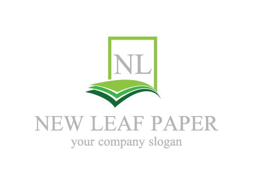 Papier, Druck, Recycling, Blatt, organische, sparen, Umwelt, Logo