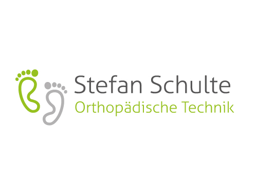 Modernes Logo fr Orthopdie, Fupflege, Orthopdietechnik