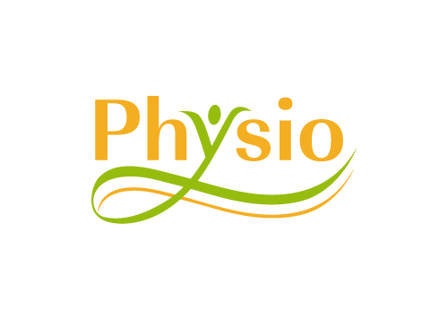 Physiotherapie, fit, gesund Logo