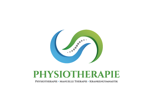 komedizin, Zeichen, Unendlichkeit, Chiropraktik, Chiropraktiker, Physiotherapie, Logo, Arztpraxis, Mensch, Person, Wirbelsule, Kreis